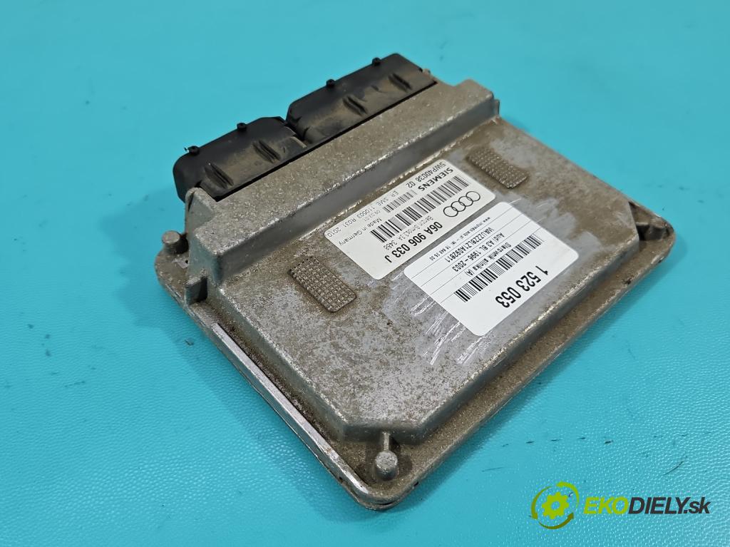 Audi A3 8L 1996-2003 1.6 SR 102 HP manual 75 kW 1595 cm3 3- riadiaca jednotka motora 06A906033J