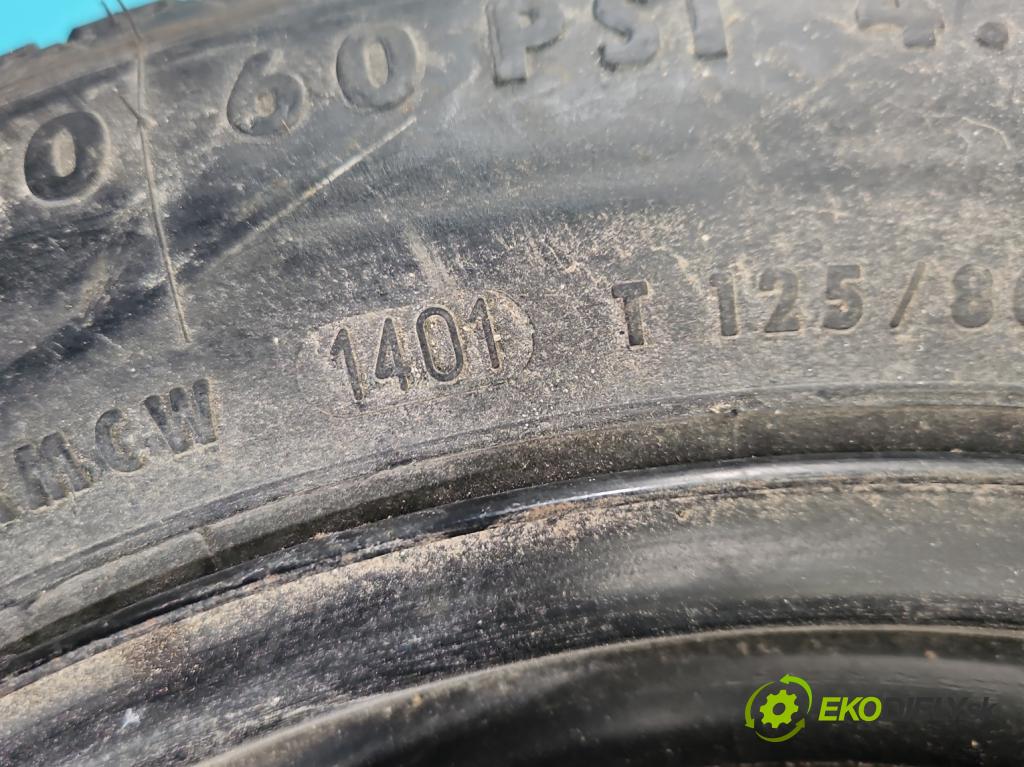 Alfa romeo 147 1.6 16V 105 hp manual 77 kW 1598 cm3 5- kolo náhradní 15"