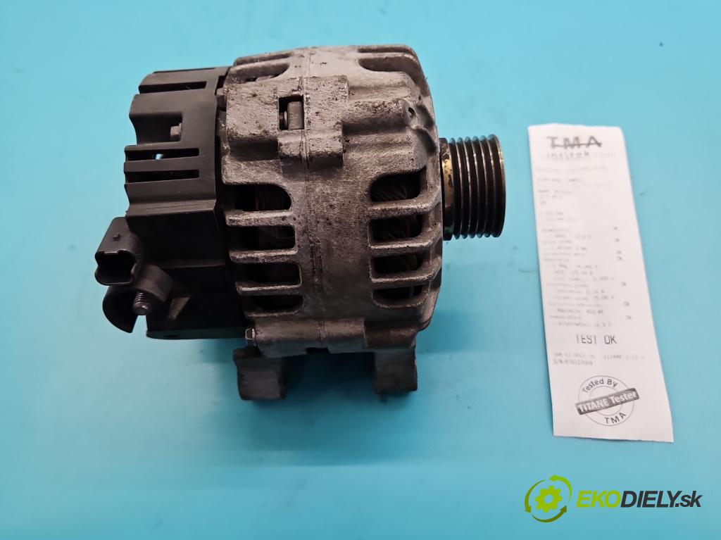 Citroen C3 I 2002-2009 1.1 8V 60 HP manual 44 kW 1124 cm3 5- Alternator 9642879680 (Alternátor)