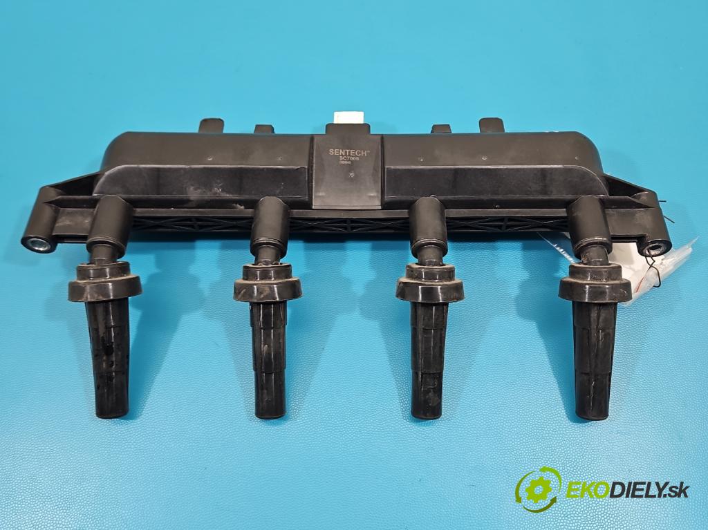 Citroen C3 I 2002-2009 1.1 8V 60 HP manual 44 kW 1124 cm3 5- cievka zapaľovacia  (Zapaľovacia cievka)