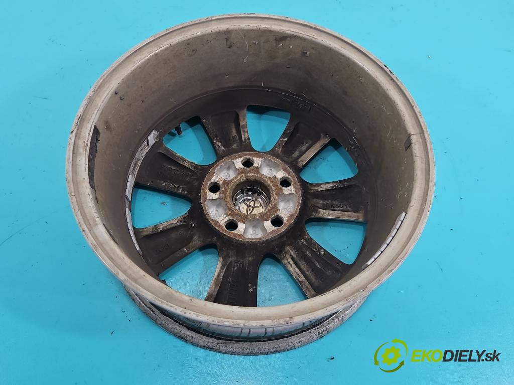 Toyota Corolla Verso II 2004-2009 2.2 d4d 136 HP manual 100 kW 2231 cm3 5- Disk hliník 16" 42611-OF100
