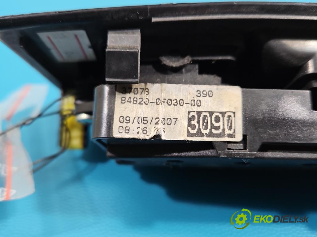 Toyota Corolla Verso II 2004-2009 2.2 d4d 136 HP manual 100 kW 2231 cm3 5- prepínač okien spätných zrkadiel 84820-0F030