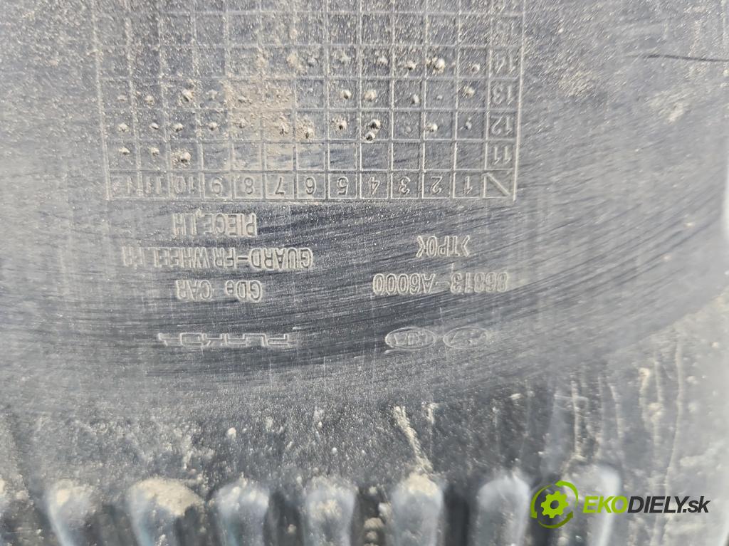 Hyundai I30 II 2012-2016 1.6 crdi 110 HP manual 81 kW 1582 cm3 5- Blatník: predné ľavé 86813-A6000