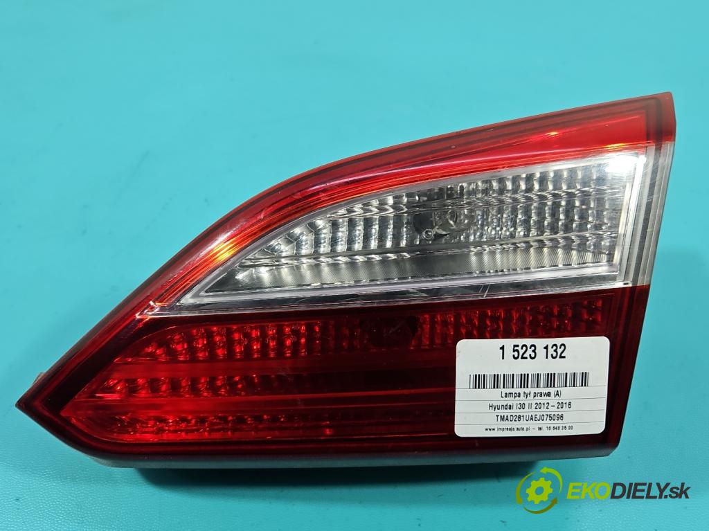 Hyundai I30 II 2012-2016 1.6 crdi 110 hp manual 81 kW 1582 cm3 5- světlo zadní pravé  (Klika dveří ostatní)