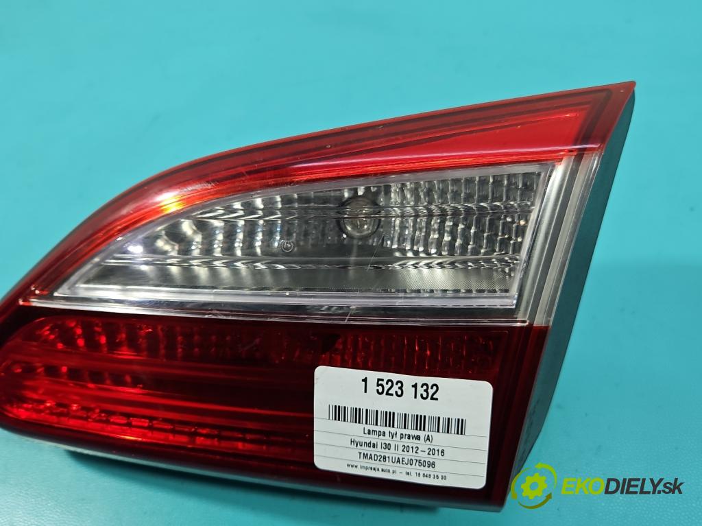 Hyundai I30 II 2012-2016 1.6 crdi 110 hp manual 81 kW 1582 cm3 5- světlo zadní pravé  (Klika dveří ostatní)