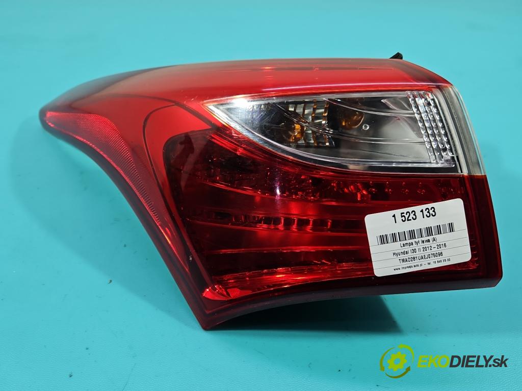 Hyundai I30 II 2012-2016 1.6 crdi 110 hp manual 81 kW 1582 cm3 5- světlo zadní levé 140410A (Klika dveří ostatní)