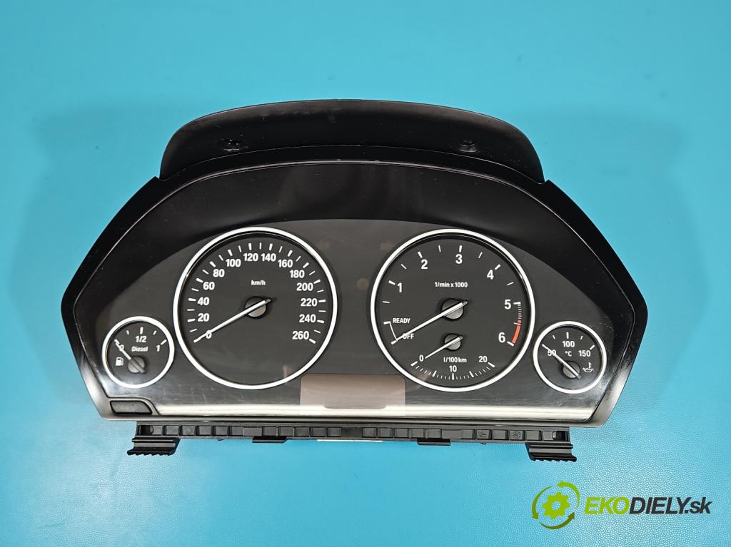Bmw 3 F30 2011-2018 2.0d 184hp manual 135 kW 1995 cm3 4- prístrojovka/ budíky 9334767 (Prístrojová doska)