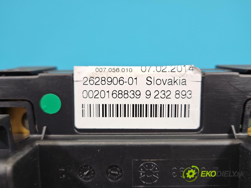 Bmw 3 F30 2011-2018 2.0d 184hp manual 135 kW 1995 cm3 4- prístrojovka/ budíky 9334767 (Prístrojová doska)