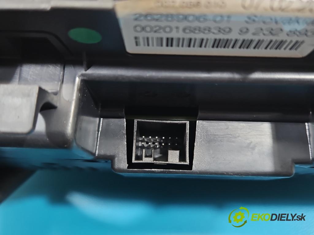 Bmw 3 F30 2011-2018 2.0d 184hp manual 135 kW 1995 cm3 4- prístrojovka/ budíky 9334767 (Prístrojová doska)