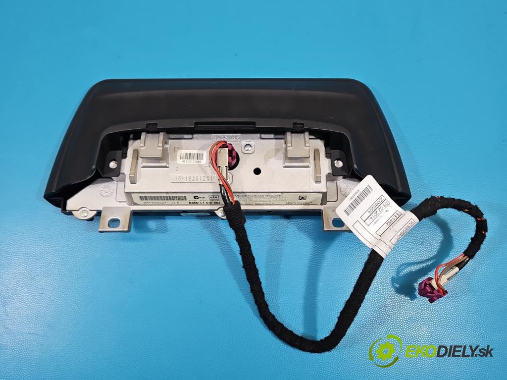 Bmw 3 F30 2011-2018 2.0d 184hp manual 135 kW 1995 cm3 4- Zobrazit: 9292247 (Prístrojová doska)