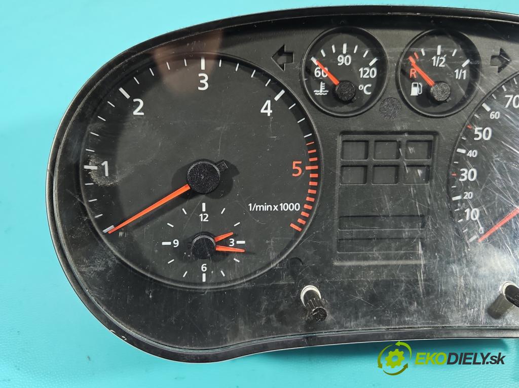 Audi A3 8L 1996-2003 1.9 tdi 90 HP manual 66 kW 1896 cm3 3- prístrojovka/ budíky 8L0919860D (Prístrojová doska)