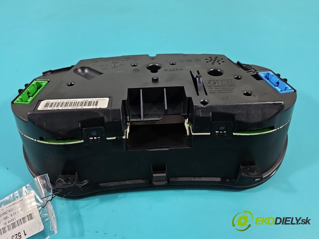 Audi A3 8L 1996-2003 1.9 tdi 90 HP manual 66 kW 1896 cm3 3- prístrojovka/ budíky 8L0919860D (Prístrojová doska)