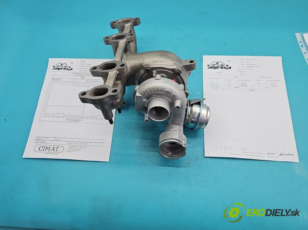 Seat Leon I 1999-2005 1.9 tdi 150 HP manual 110 kW 1896 cm3 5- turbodúchadlo, turbo repasovaná 721021-5