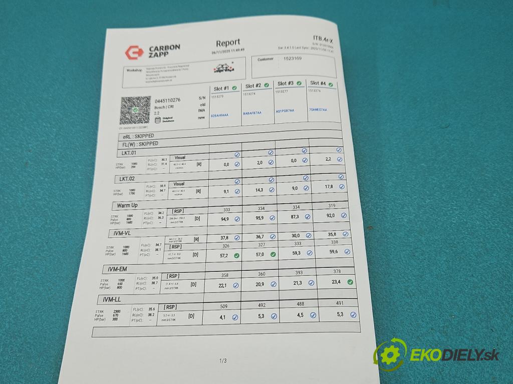 Alfa romeo 147 1.9 jtd 120 HP manual 88 kW 1910 cm3 5- vstrek komplet 0445110276