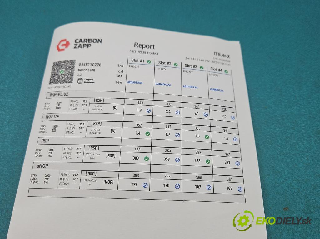 Alfa romeo 147 1.9 jtd 120 HP manual 88 kW 1910 cm3 5- vstrek komplet 0445110276