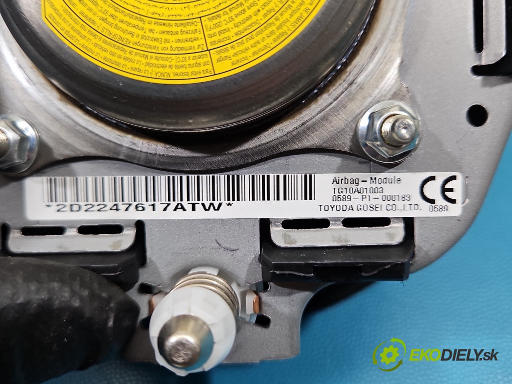 Lexus NX I 2014-2021 2.0 T 238hp automatic 175 kW 1998 cm3 5- Polštář: vzduch: Řidič: 0589-P1-000183 (Airbag)