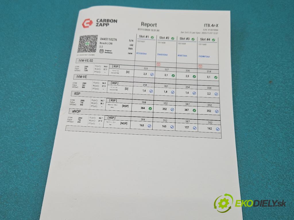 Opel Zafira B 2005-2014 1.9 cdti 120 HP manual 88 kW 1910 cm3 5- vstrek komplet 0445110276