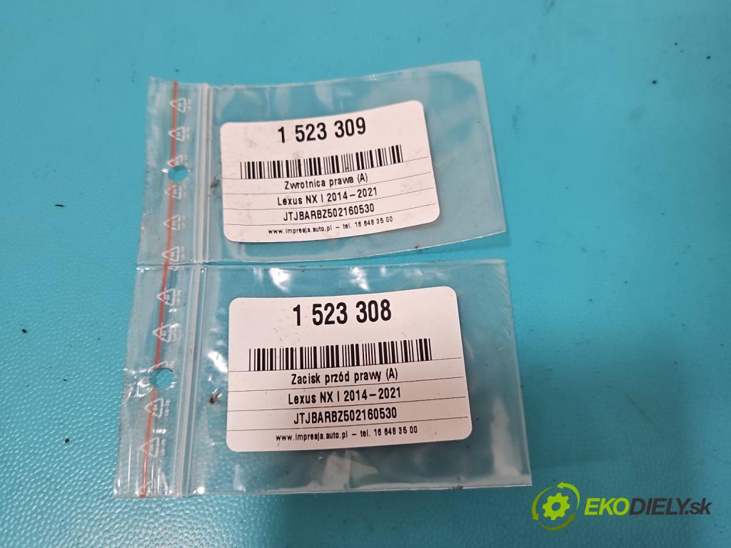 Lexus NX I 2014-2021 2.0 T 238HP automatic 175 kW 1998 cm3 5- náboj pravé  (Náboj kolesa)