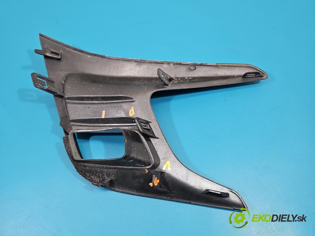 Lexus CT 2010-2022 1.8 VVTI 99 hp automatic 73 kW 1798 cm3 5- Zaślepka: mřížka: nárazníku pravé 81481-76020