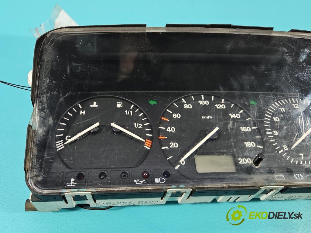 Vw Transporter T4 1990-2003 1.9 TD 68 HP manual 50 kW 1896 cm3 5- prístrojovka/ budíky 7D0919850H (Prístrojová doska)