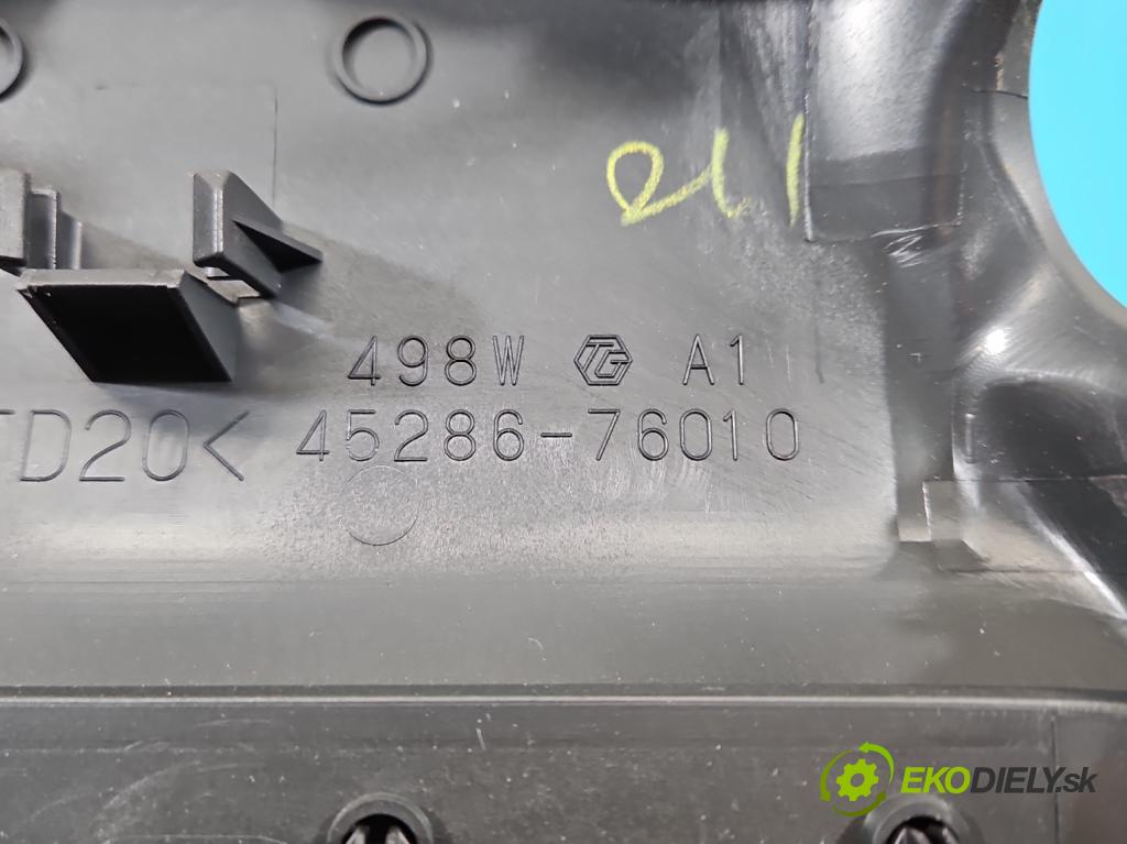 Lexus CT 2010-2022 1.8 VVTI 99 hp automatic 73 kW 1798 cm3 5- obal čelit: 45286-76010