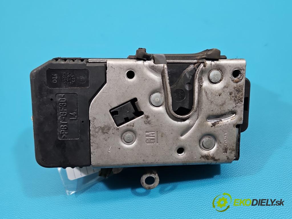Opel Meriva A 2002-2010 1.7 dti 75 HP manual 55 kW 1686 cm3 5- zámok predné ľavý 13154791