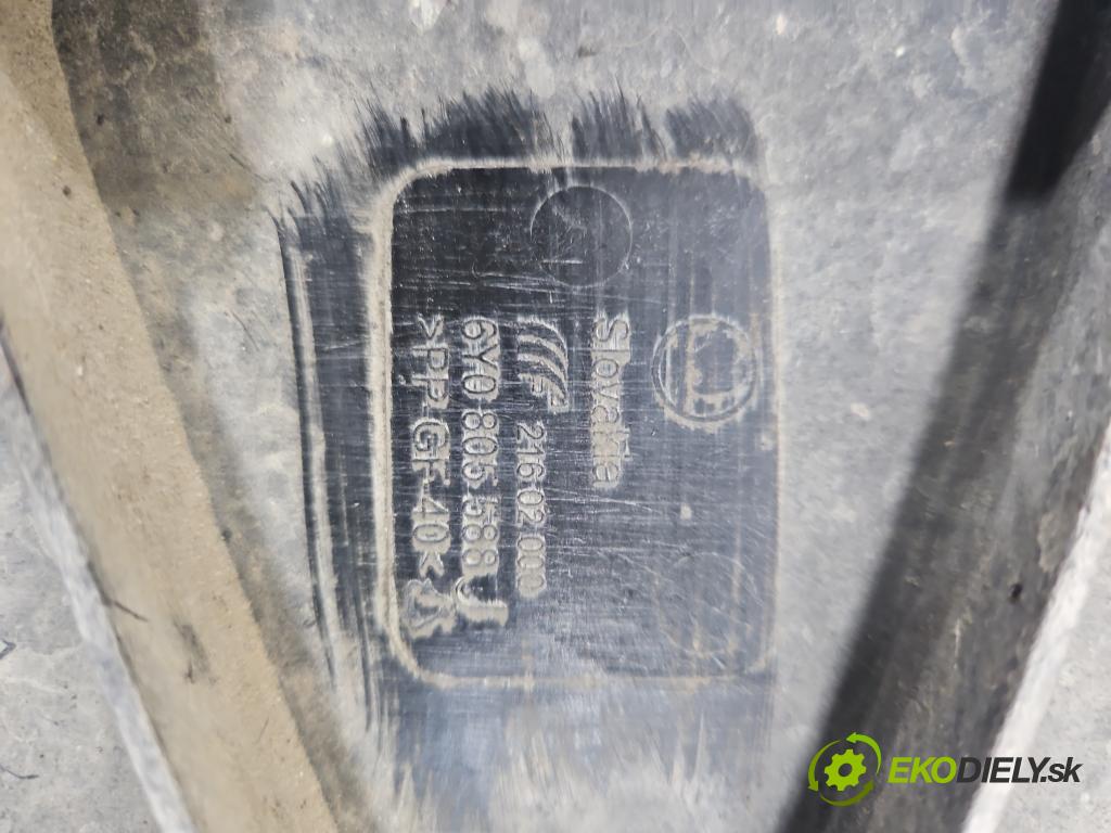 Skoda Fabia I 1999-2007 1.4 16V 75 HP manual 55 kW 1390 cm3 5- pas predný 6Y0805588J (Výstuha predná)