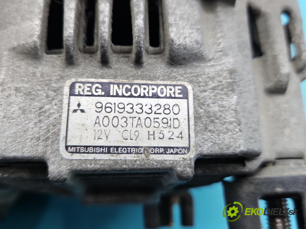 Peugeot Boxer I 1994-2006 2.5 TD 86 HP manual 63 kW 2446 cm3 5- Alternator 9619333280 (Alternátor)