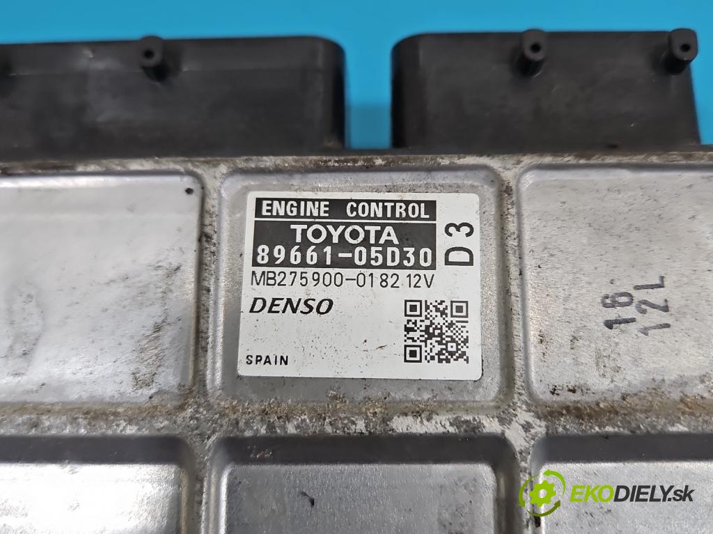Toyota Avensis III T27 2009-2018 2.0 D4D 126 HP manual 93 kW 1998 cm3 4- riadiaca jednotka motora 89661-05D30
