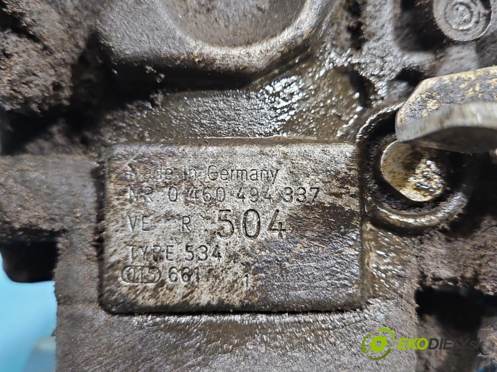 Peugeot Boxer I 1994-2006 2.5 TD 86 HP manual 63 kW 2446 cm3 5- čerpadlo vstrekovacia 0460494337 (Vstrekovacie čerpadlo)