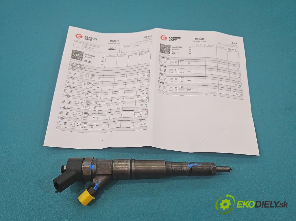 Opel Omega B 1994-2003 2.5 dti 150 HP manual 110 kW 2497 cm3 5- vstrek 0445110049 (Vstrekovač paliva)