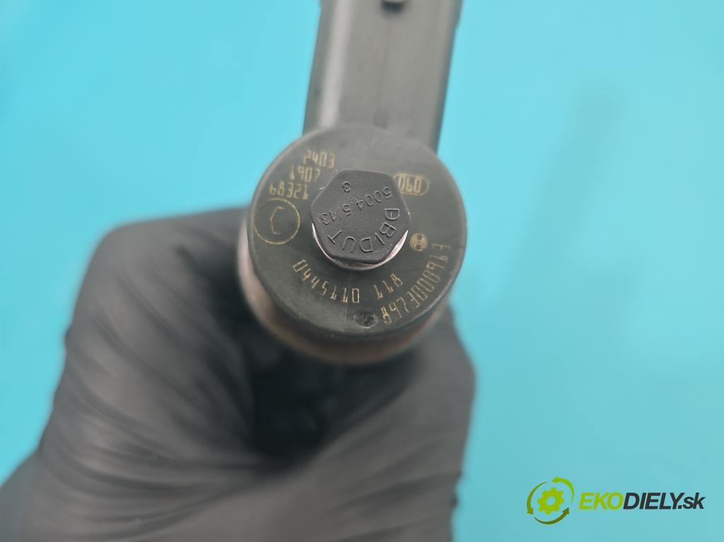 Opel Astra II 1998-2009 1.7 cdti 80 HP manual 59 kW 1686 cm3 5- vstrek 0445110118 (Vstrekovač paliva)