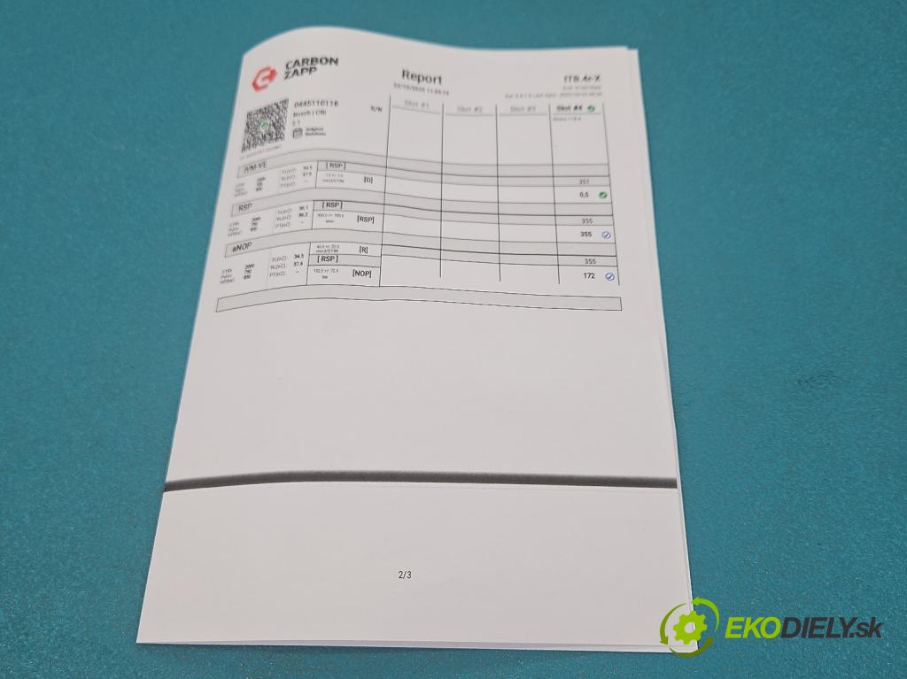 Opel Astra II 1998-2009 1.7 cdti 80 HP manual 59 kW 1686 cm3 5- vstrek 0445110118 (Vstrekovač paliva)