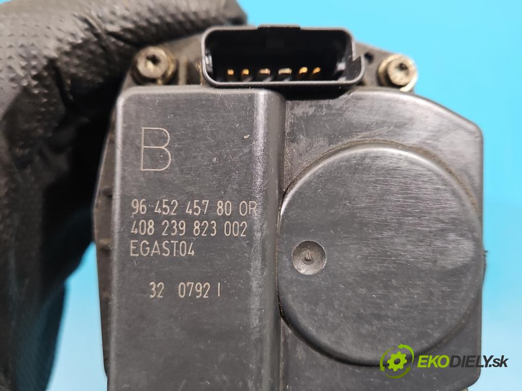 Peugeot 307 2.0 16V 136 HP manual 100 kW 1997 cm3 3- klapka 9645245780 (Škrtiaca klapka)