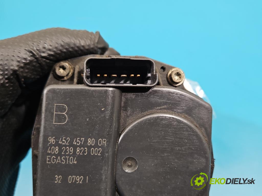 Peugeot 307 2.0 16V 136 HP manual 100 kW 1997 cm3 3- klapka 9645245780 (Škrtiaca klapka)