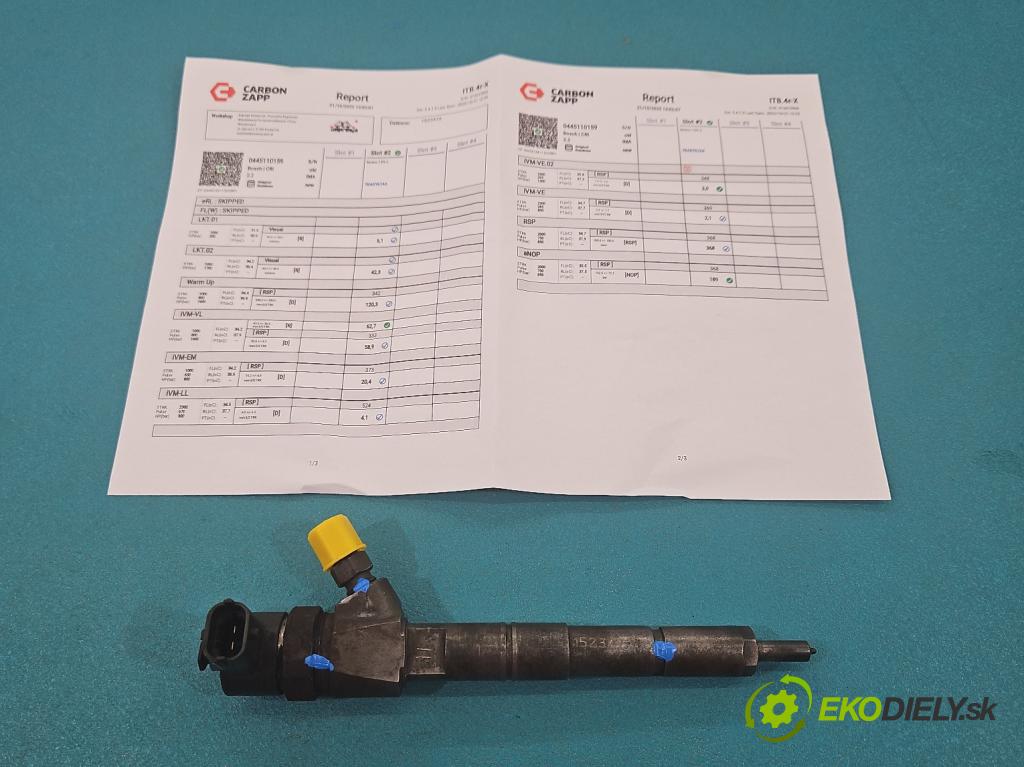 Opel Vectra C 2002-2008 1.9 cdti 150 HP manual 110 kW 1910 cm3 5- vstrek 0445110159 (Vstrekovač paliva)