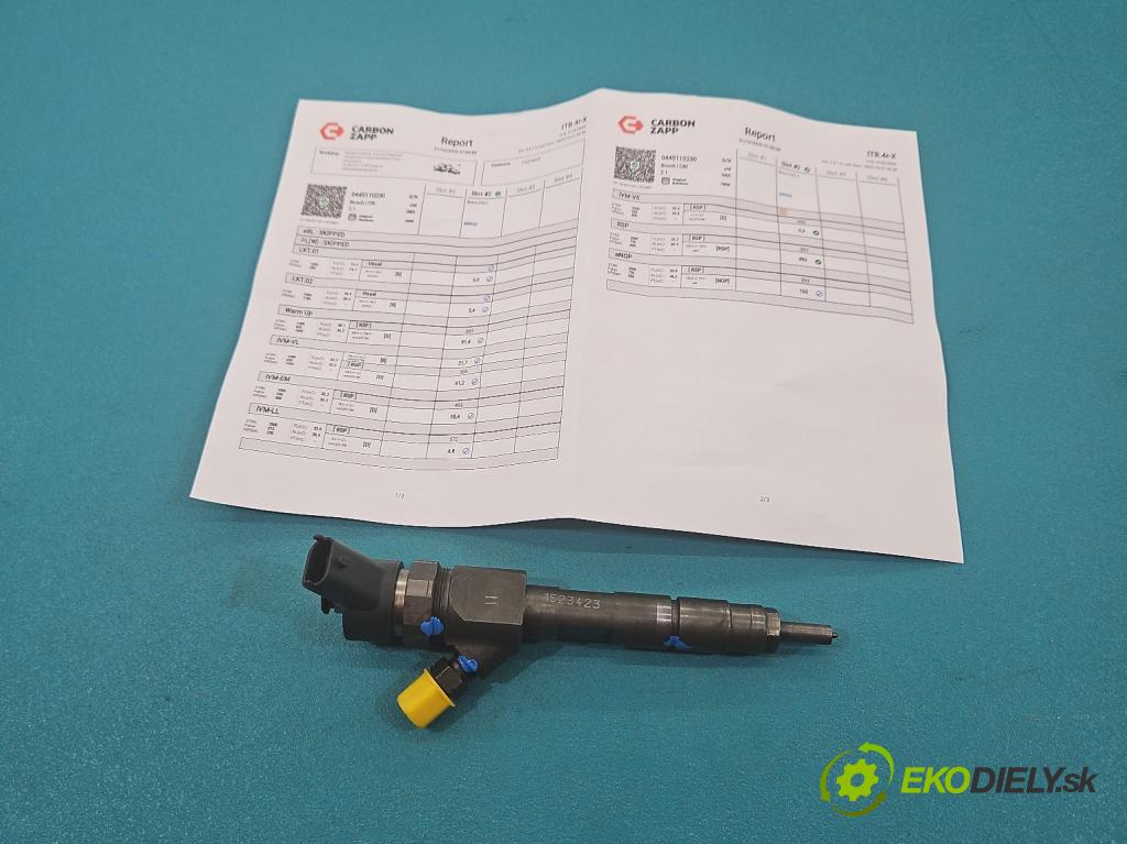 Renault Megane II 2003-2008 1.9 dci 131 HP manual 96 kW 1870 cm3 5- vstrek 0445110230 (Vstrekovač paliva)