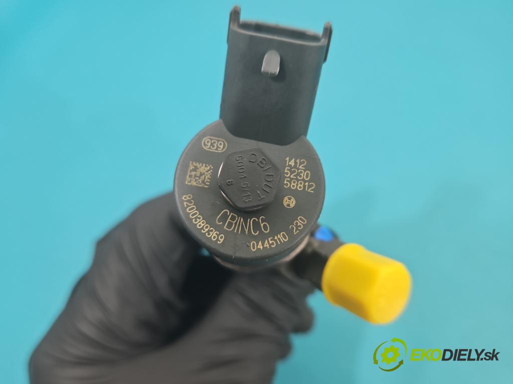 Renault Megane II 2003-2008 1.9 dci 131 HP manual 96 kW 1870 cm3 5- vstrek 0445110230 (Vstrekovač paliva)