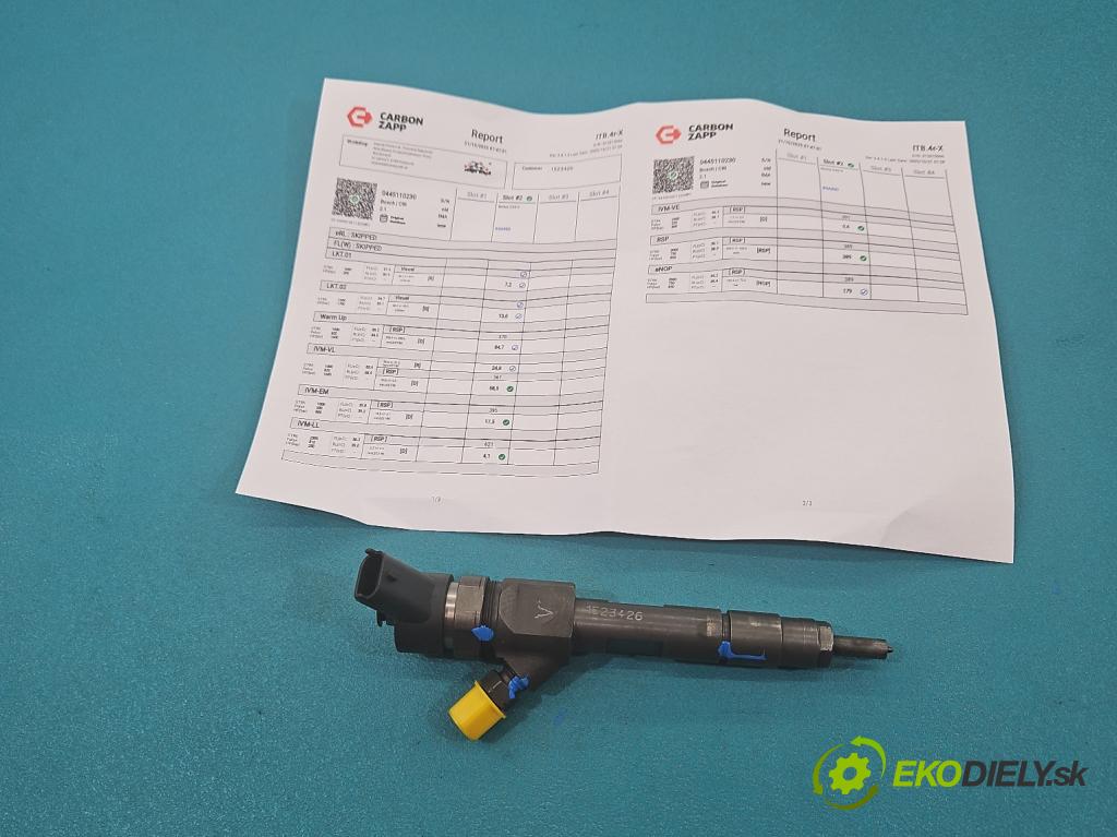 Renault Megane II 2003-2008 1.9 dci 131 HP manual 96 kW 1870 cm3 5- vstrek 0445110230 (Vstrekovač paliva)