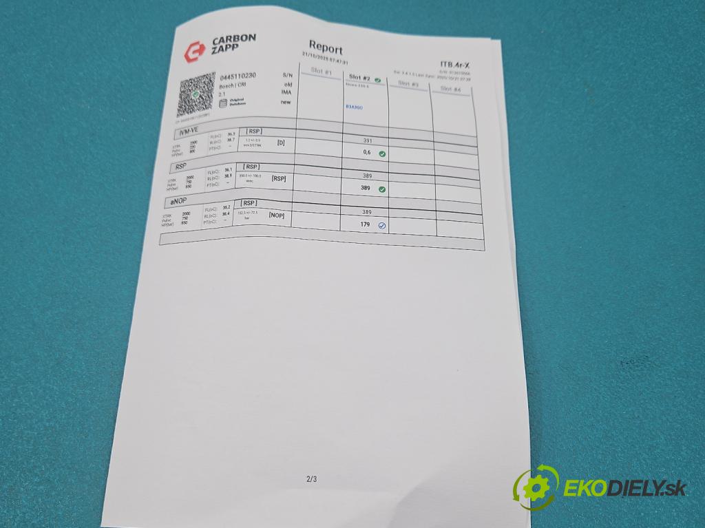 Renault Megane II 2003-2008 1.9 dci 131 HP manual 96 kW 1870 cm3 5- vstrek 0445110230 (Vstrekovač paliva)