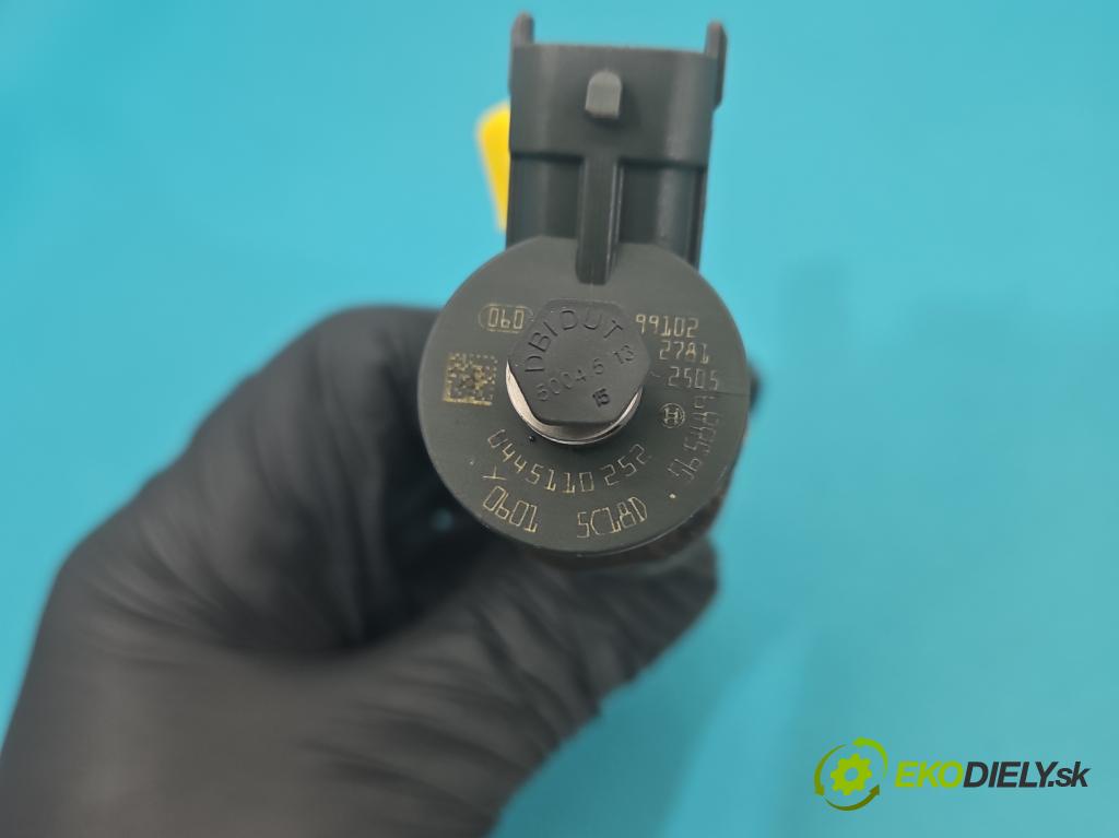 Citroen C3 II 2009-2016 1.4 hdi 68 HP manual 50 kW 1398 cm3 5- vstrek 0445110252 (Vstrekovač paliva)