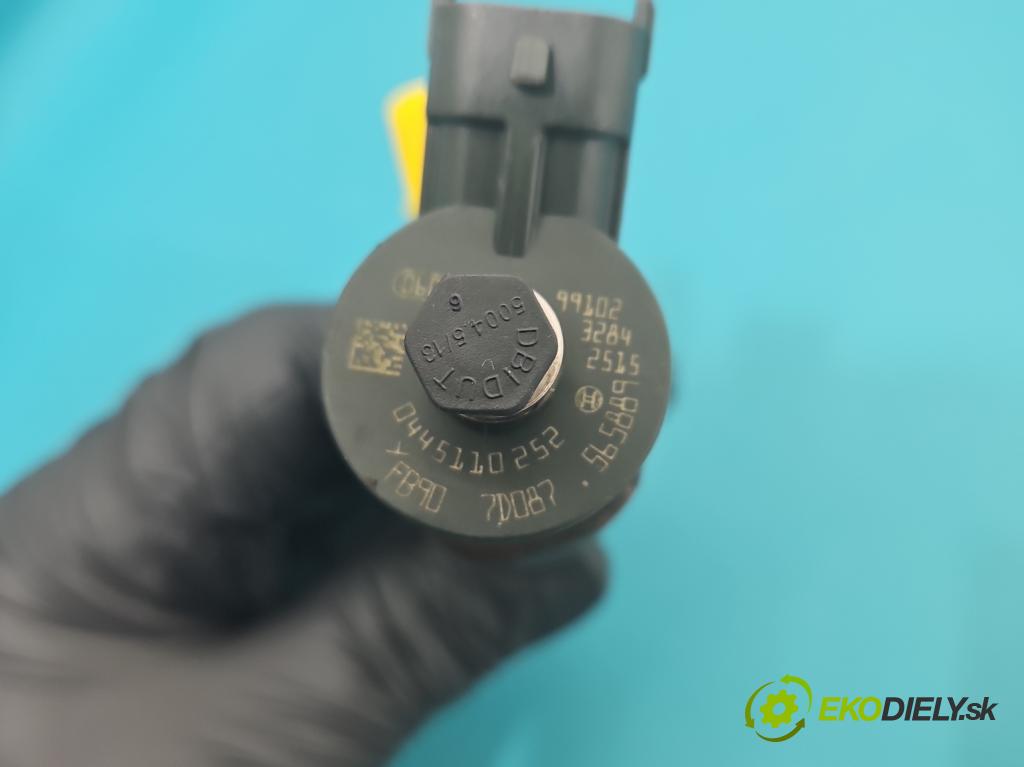 Citroen C3 II 2009-2016 1.4 hdi 68 HP manual 50 kW 1398 cm3 5- vstrek 0445110252 (Vstrekovač paliva)