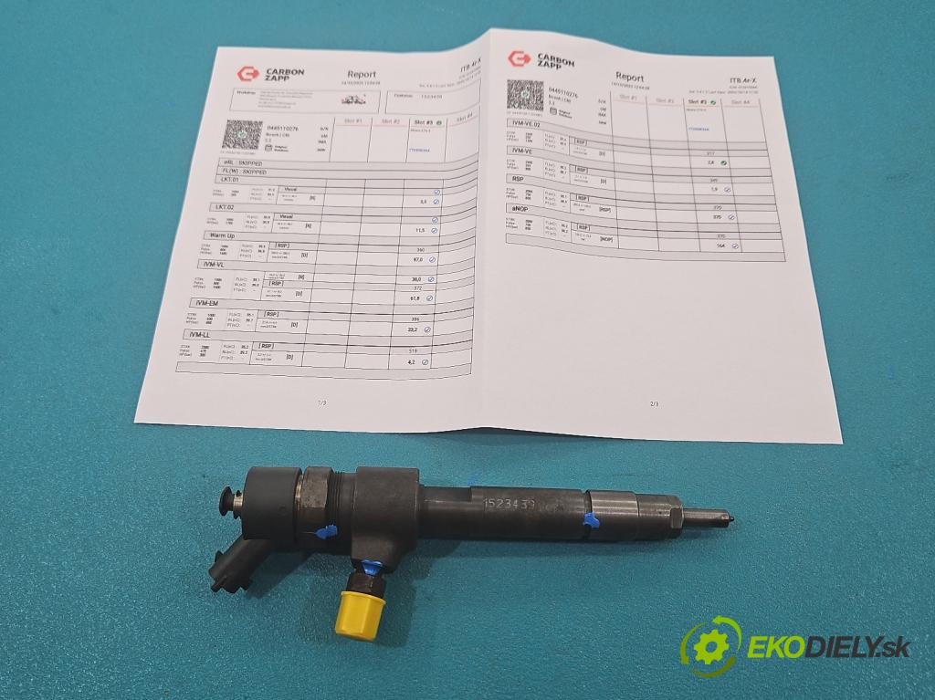 Opel Zafira B 2005-2014 1.9 cdti 120 HP manual 88 kW 1910 cm3 5- vstrek 0445110276 (Vstrekovač paliva)