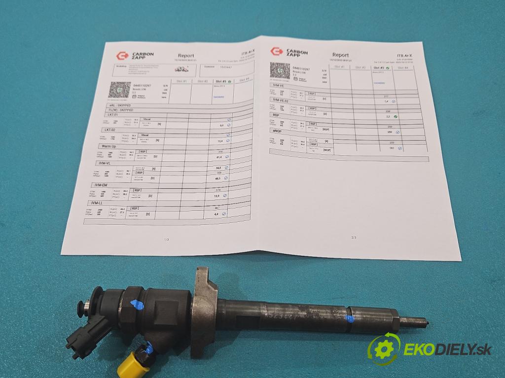 Citroen C4 Grand picasso I 2006-2013 1.6 HDi 109 HP automatic 80 kW 1560 cm3 5- vstrek 0445110297 (Vstrekovač paliva)