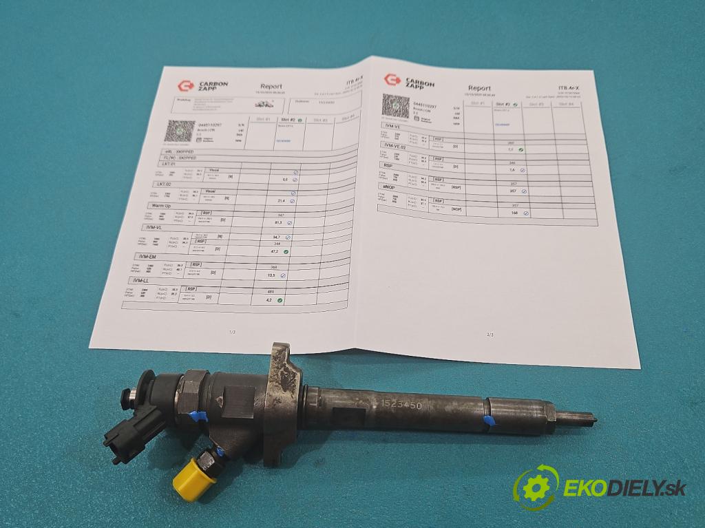 Citroen C4 Grand picasso I 2006-2013 1.6 HDi 109 HP automatic 80 kW 1560 cm3 5- vstrek 0445110297 (Vstrekovač paliva)
