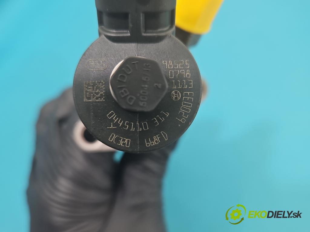 Citroen Berlingo II 2008-2018 1.6 HDi 90 HP manual 66 kW 1560 cm3 5- vstrek 0445110311 (Vstrekovač paliva)