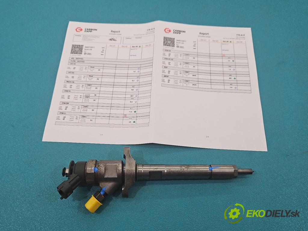 Citroen Berlingo II 2008-2018 1.6 HDi 90 HP manual 66 kW 1560 cm3 5- vstrek 0445110311 (Vstrekovač paliva)