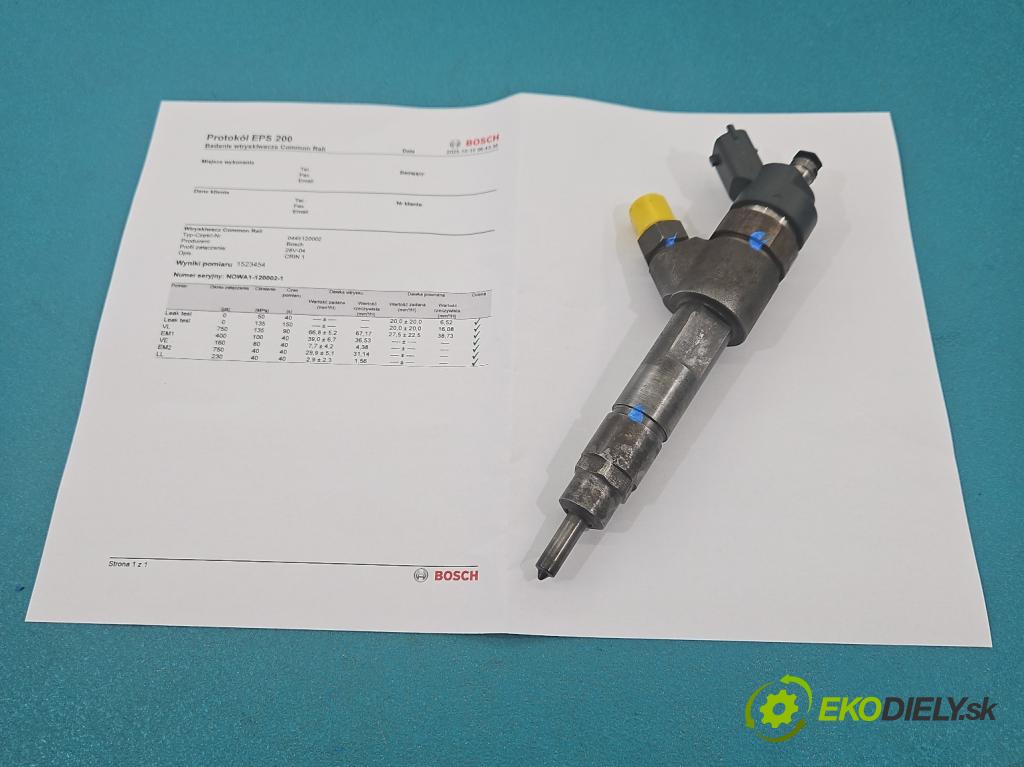 Fiat Ducato II 1994-2006 2.8 jtd 128 HP manual 94 kW 2800 cm3 5- vstrek 0445120002 (Vstrekovač paliva)