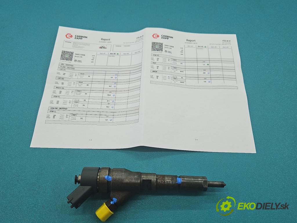 Peugeot Partner I 1996-2008 2.0 hdi 90 HP manual 66 kW 1997 cm3 5- vstrek 0445110008 (Vstrekovač paliva)