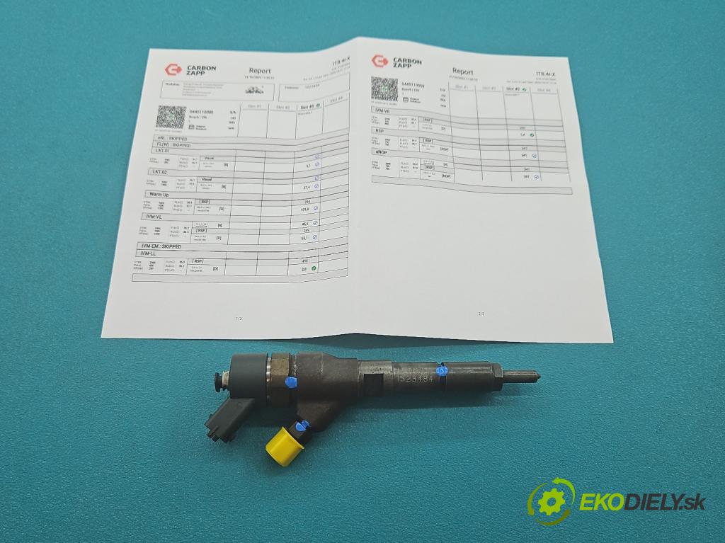 Peugeot Partner I 1996-2008 2.0 hdi 90 HP manual 66 kW 1997 cm3 5- vstrek 0445110008 (Vstrekovač paliva)